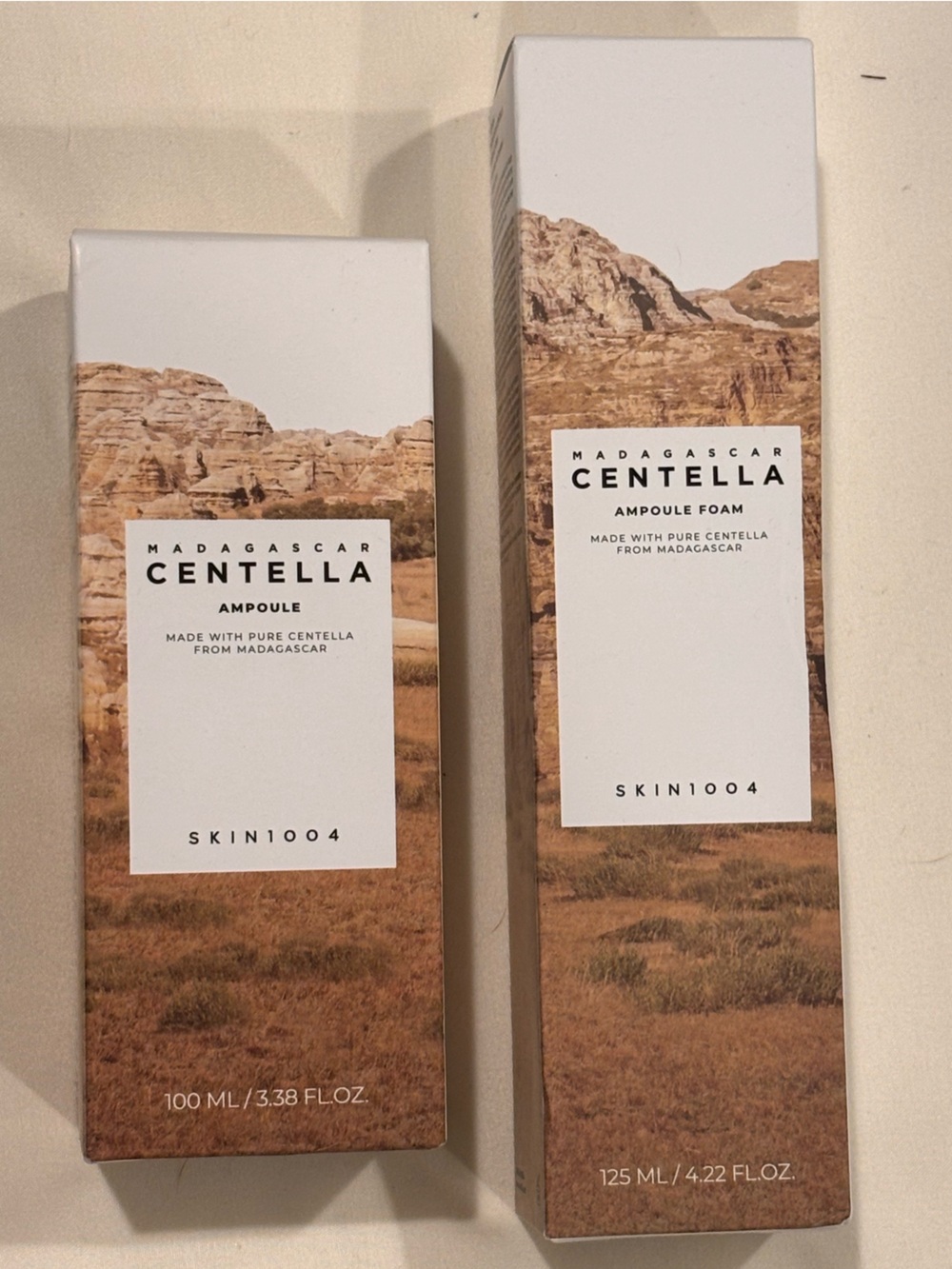 SKIN1004 Madagascar Centella Ampoule 100ml + Ampoule Foam 125ml Set